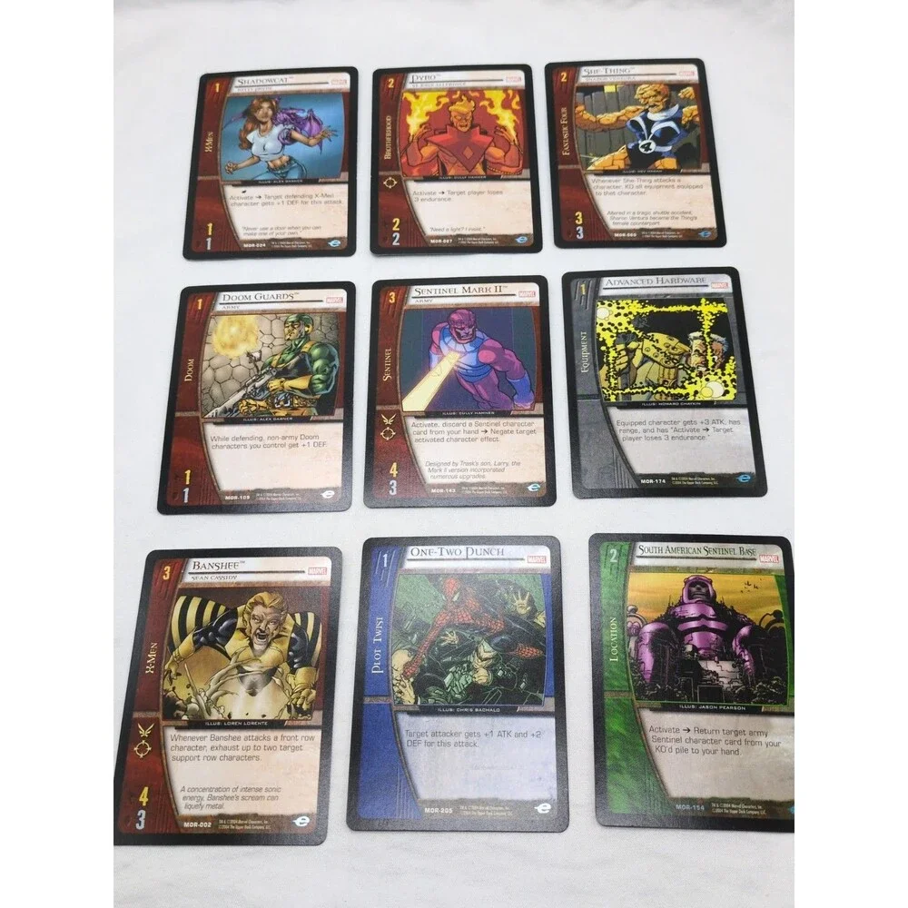 (53) Vs System Trading Cards Commons Uncommons